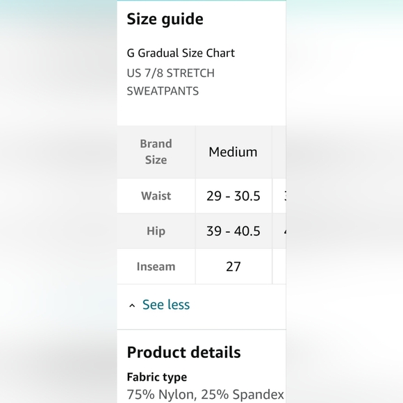 G Gradual Athletic Pants •Size Small •Color Dusty Blue - Picture 11 of 12